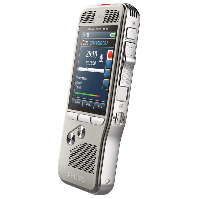 Philips DPM 8300 dictaphone Internal memory Silver
