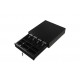 Equip Cash Register Drawer for Point of Sale (POS) System, 4 Bill/8 Coin Compartments, Removable Coin Slots, RJ11 connector