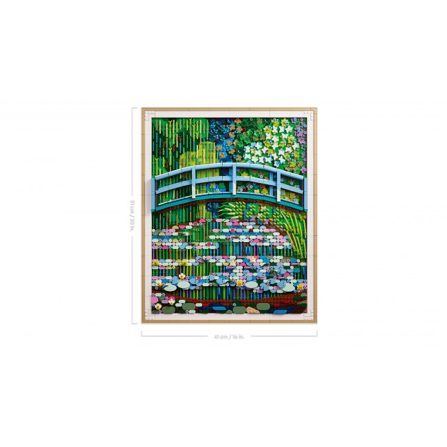 LEGO ART 31220 Claude Monet - Bridge over a Pond of Water Lilies