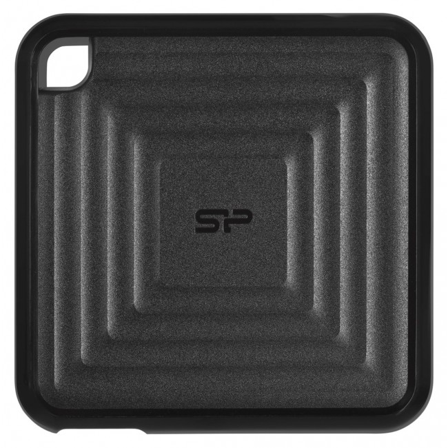 Silicon Power PC60 Portable SSD 1 TB USB Type-A to USB Type-C 3.2 Gen 1 (3.1 Gen 1) Black