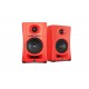 Kali Audio LP-UNF-R - a pair of Bluetooth monitor speakers (red)