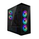 ARCTIC Xtender VG (Mirror Black) Premium E-ATX PC Case with Vertical GPU Mounting