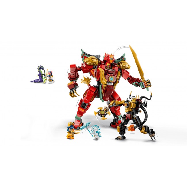 LEGO NINJAGO 71868 Wyldfyre's Transforming Dragon Mech