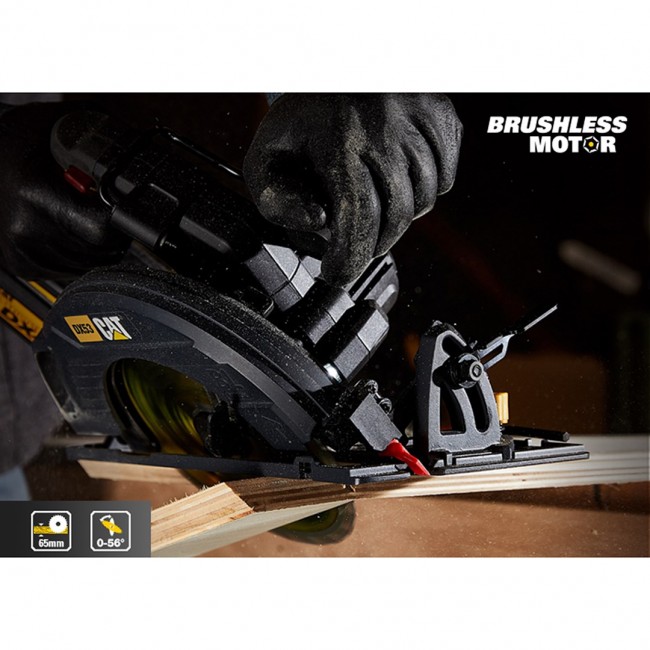 Cordless circular saw without battery CAT DX53B