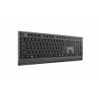 Gembird KB-MCH-06-CYRL Slim wired multimedia keyboard with Type-C adapter, Cyrillic layout, black