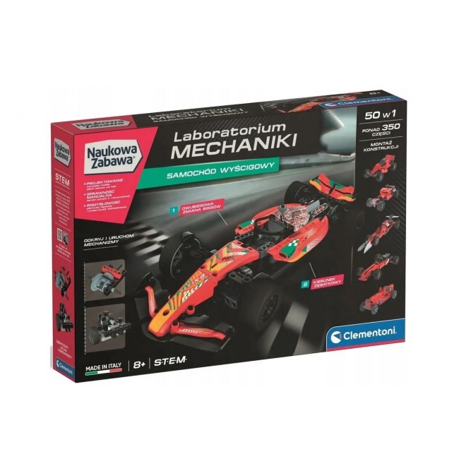 Clementoni Scientific Fun - Mechanics Laboratory: Race Car