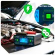 Microprocessor-controlled car battery charger 10 A 6 150 Ah 2 24 V W14018 WUBER