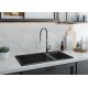 Kitchen faucet with pull-out spout