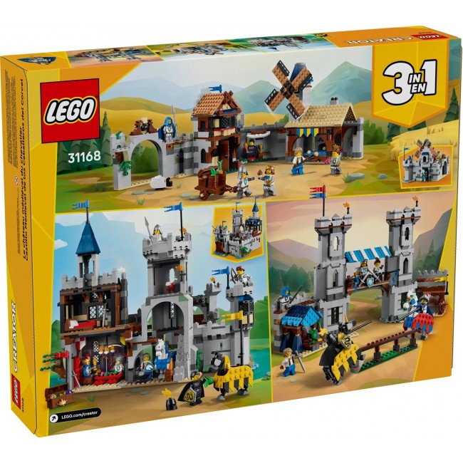 LEGO CREATOR 3 IN 1 31168 Medieval Horse Knight Castle LEGO CREATOR 3 IN 1 31168 Medieval Horse Knight Castle
