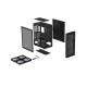 HOUSING GENESIS DIAXID 605 ARGB MIDI TOWER WITH USB-C WINDOW BLACK HOUSING GENESIS DIAXID 605 ARGB MIDI TOWER WITH USB-C WINDOW BLACK