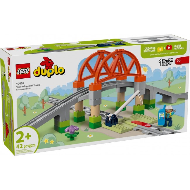 LEGO DUPLO TOWN 10426 Bridge and railway tracks - expansion set LEGO DUPLO TOWN 10426 Bridge and railway tracks - expansion set