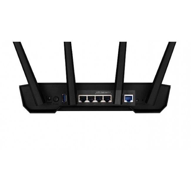 ASUS TUF Gaming AX3000 V2 wireless router Gigabit Ethernet Dual-band (2.4 GHz / 5 GHz) Black, Orange