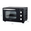 Esperanza EKO008N Mini Oven 20 l 1280 W Black