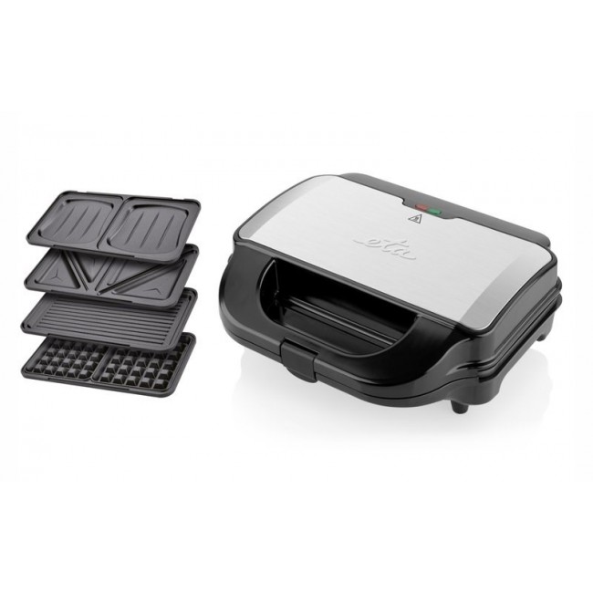 Eta Sorento 3151 90010 sandwich maker 900 W Black, Stainless steel
