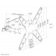 Neomounts FL40-450BL14 TV pole mount 32-55