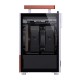 Jonsbo T6 PC Case, Mini-Tower, Mini-ITX, Glass, Wo