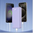 Baseus Airpow - 20,000 mAh 20W power bank (purple)
