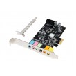 Conceptronic EMRICK15B High-Definition Sound PCIe Card, 7.1CH Conceptronic EMRICK15B High-Definition Sound PCIe Card, 7.1CH