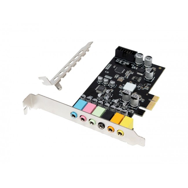 Conceptronic EMRICK15B High-Definition Sound PCIe Card, 7.1CH Conceptronic EMRICK15B High-Definition Sound PCIe Card, 7.1CH