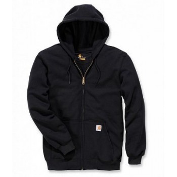 Carhartt Midweight Hooded ZIP Sweatshirt Black