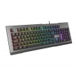 GENESIS Rhod 500 RGB keyboard Gaming USB QWERTY Spanish Black, Grey