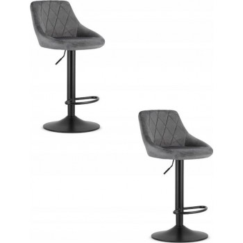 BAR CHAIR KAST GREY 85-105X36X34