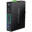Trendnet TI-PGM102 network switch Gigabit Ethernet (10/100/1000) Power over Ethernet (PoE) Black Trendnet TI-PGM102 network switch Gigabit Ethernet (10/100/1000) Power over Ethernet (PoE) Black