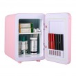 Adler | AD 8084 | Mini Refrigerator | Free standing | Larder | Height 27 cm | Fridge net capacity 4 L | Pink