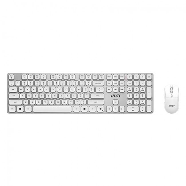 MSI FORGE K210 WIRELESS COMBO keyboard Mouse included Home/Office USB Black