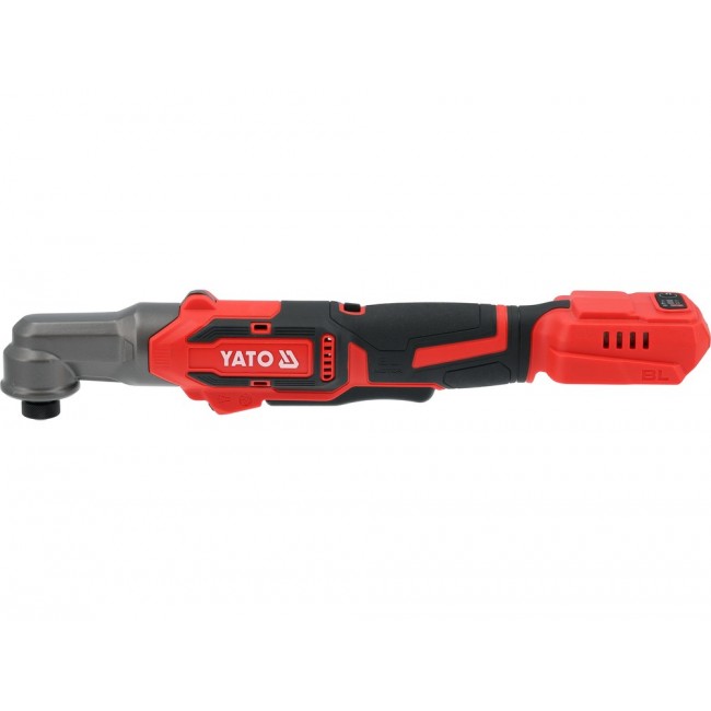 YATO 18V Cordless Impact Ratchet 160 Nm YT-828031, Compact, Brushless, Without Battery