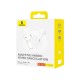 Baseus Bowie M3 Headset Wired In-ear Calls/Music USB Type-C White Baseus Bowie M3 Headset Wired In-ear Calls/Music USB Type-C White
