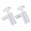 High raising toilet seat with flap
