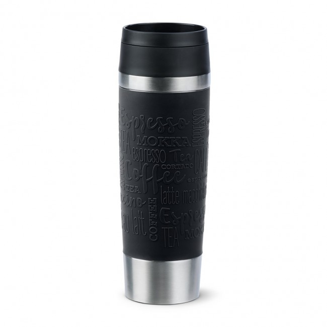 EMSA Travel Mug Classic N2022000 travel mug 500 ml Black, Stainless steel Stainless steel EMSA Travel Mug Classic N2022000 travel mug 500 ml Black, Stainless steel Stainless steel