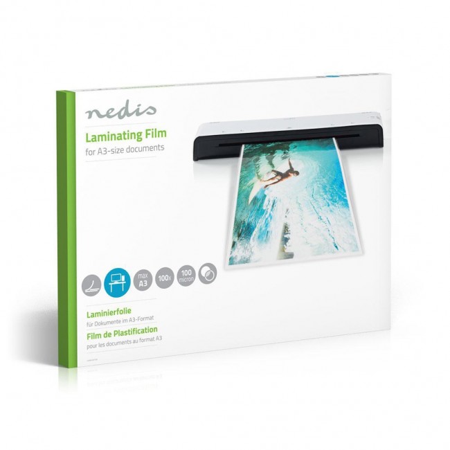 Nedis LAMIA3AT100 lamination film Nedis LAMIA3AT100 lamination film