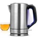 MPM MCZ-121M electric kettle 1.7 L 2200 W Steel MPM MCZ-121M electric kettle 1.7 L 2200 W Steel
