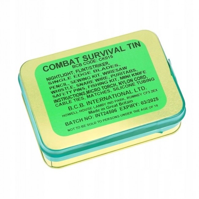 BCB NATO Combat survival kit CK015NH 17-piece survival kit BCB NATO Combat survival kit CK015NH 17-piece survival kit