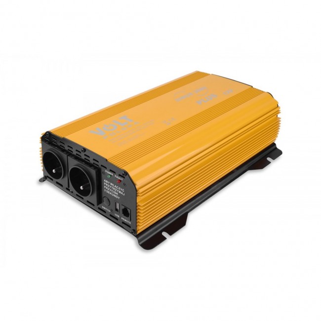 Voltage converter SINUS PLUS 3000 12/230V (1500/3000W) + REMOTE CONTROL Voltage converter SINUS PLUS 3000 12/230V (1500/3000W) + REMOTE CONTROL
