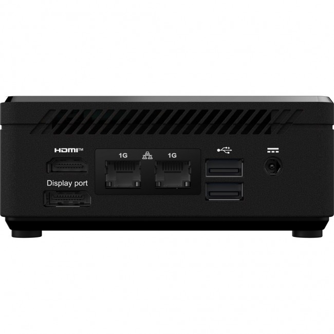 MSI Cubi N ADL S-098EU Intel N N200 4 GB DDR4-SDRAM 128 GB SSD Windows 11 Pro Mini PC Black