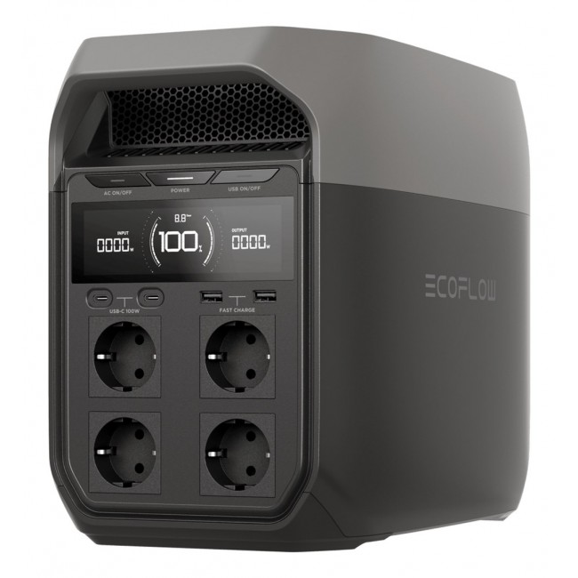 EcoFlow DELTA 3 portable power station Lithium Iron Phosphate (LiFePO4) 1800 W 12.5 kg EcoFlow DELTA 3 portable power station Lithium Iron Phosphate (LiFePO4) 1800 W 12.5 kg