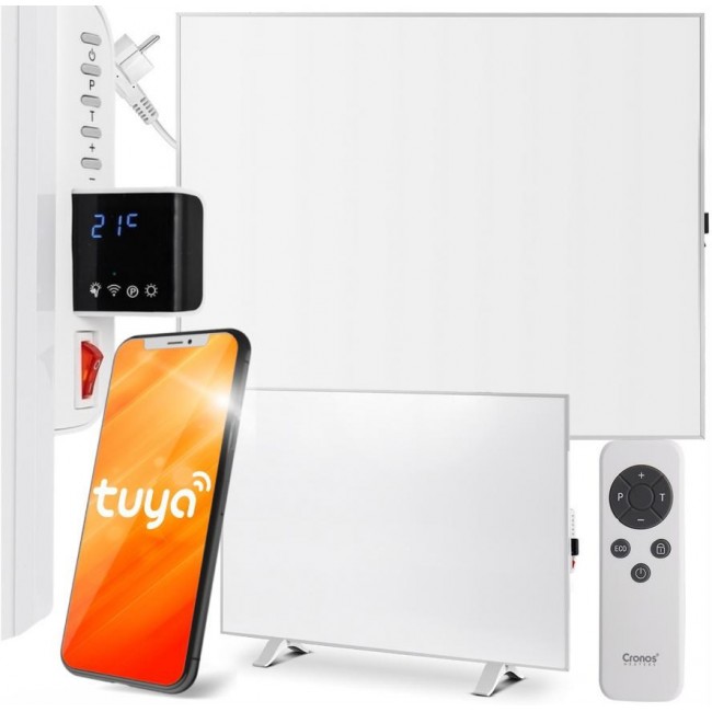 INFRARED HEATER CRONOS CRP-1200TWP 1200W WHITE INFRARED HEATER CRONOS CRP-1200TWP 1200W WHITE