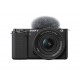 Sony ZV-E10 + E PZ 16-50mm F3.5-5.6 OSS II MILC 24.2 MP CMOS 6000 x 4000 pixels Black