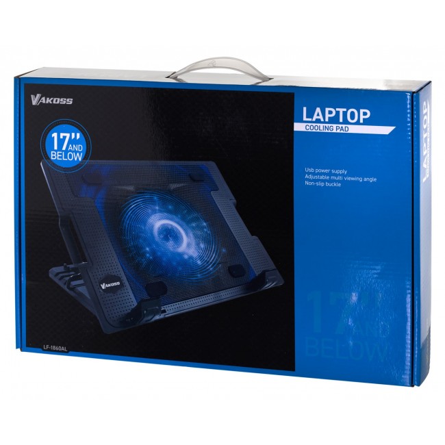 Vakoss LF-1860AL laptop cooling pad 43.2 cm (17