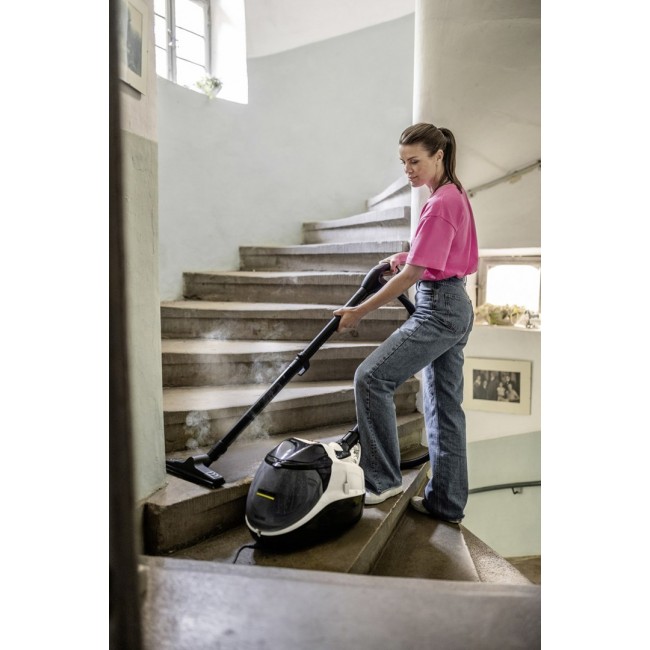 K rcher SV 7 Cylinder steam cleaner 0.5 L 2200 W Black, Grey, White