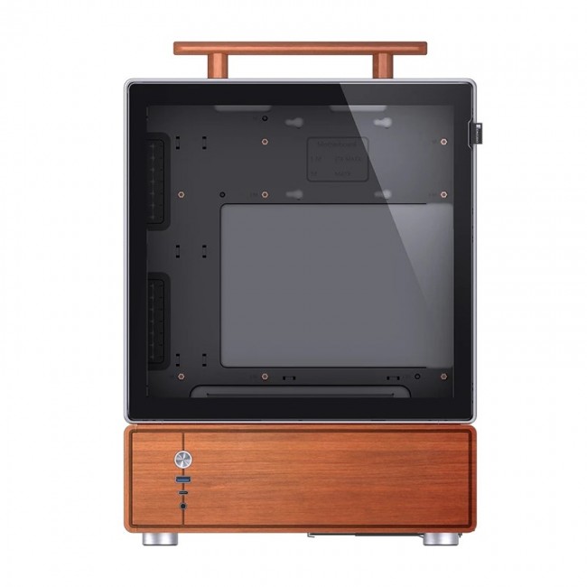 Jonsbo T7 Midi Tower Wood, Silver