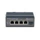LevelOne 5-Port Gigabit Industrial Switch, DIN-Rail, -30 C to 65 C