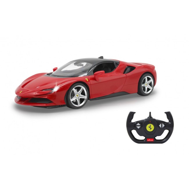 Jamara Ferrari SF90 Stradale Radio-Controlled (RC) model Sport car Electric engine 1:14 Jamara Ferrari SF90 Stradale Radio-Controlled (RC) model Sport car Electric engine 1:14