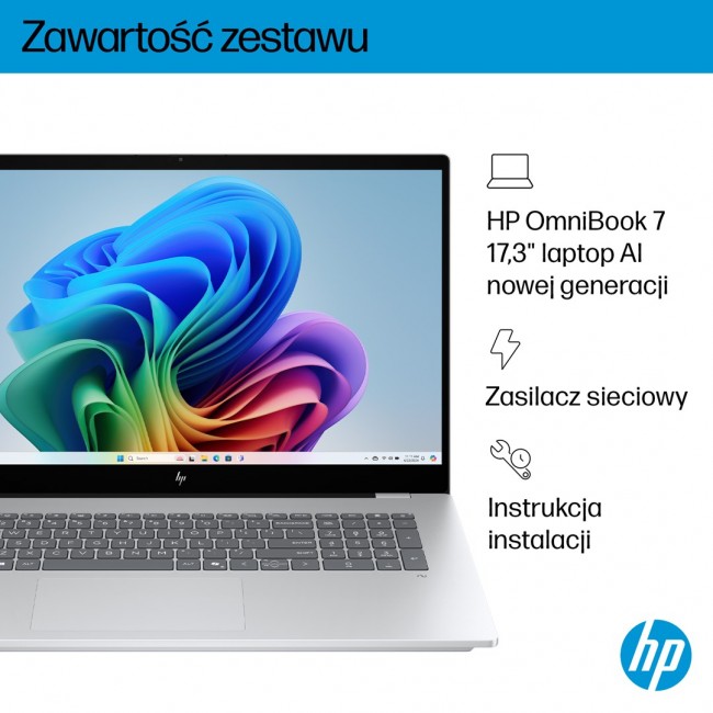 HP OmniBook 7 Next Gen AI 17-DC0073CL Copilot+ PC Intel Core Ultra 7 258V Laptop 43.9 cm (17.3 HP OmniBook 7 Next Gen AI 17-DC0073CL Copilot+ PC Intel Core Ultra 7 258V Laptop 43.9 cm (17.3
