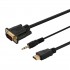 Savio Cl-198 HDMI cable 1.8 m HDMI Type A (Standard) Black