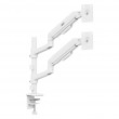 Ergo Office Mount/Hanger for 2 Monitors, Gas Spring, 17 Ergo Office Mount/Hanger for 2 Monitors, Gas Spring, 17