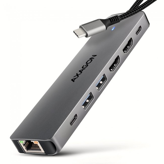 AXAGON HMC-7HX2 USB Hub, 2x USB-A, 1x USB-C